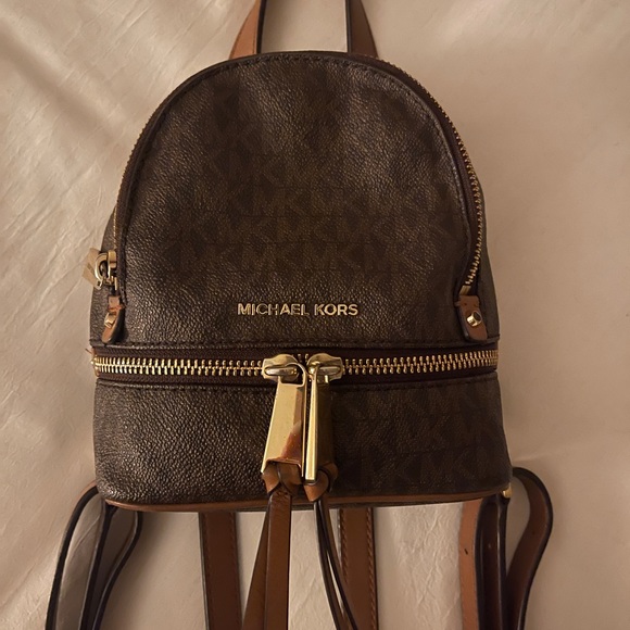 Michael Kors Rhea Mini Logo Backpack - Picture 2 of 9